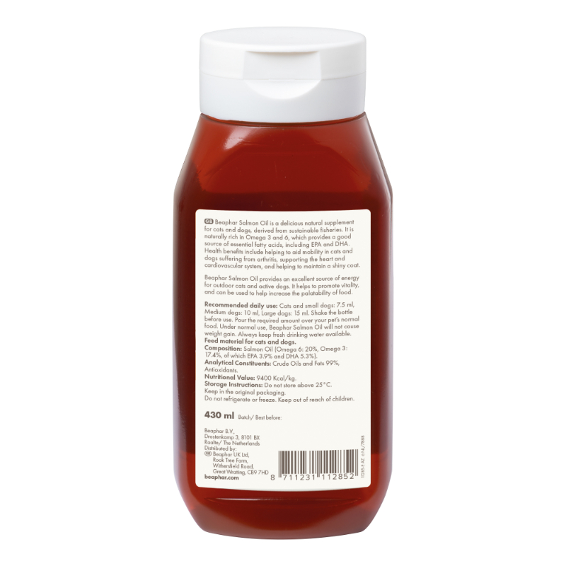 Beaphar Qızılbalıq Yağı, 430 ml - Pişiklər - Şəkil 2